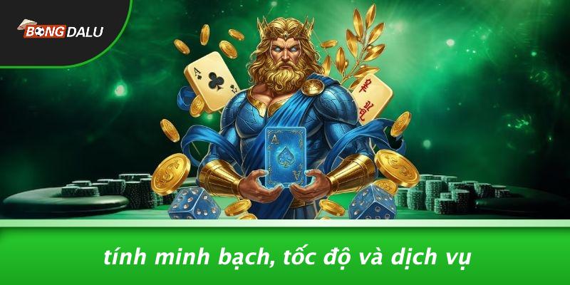 Tính Minh Bạch, Tốc Độ Và Dịch Vụ